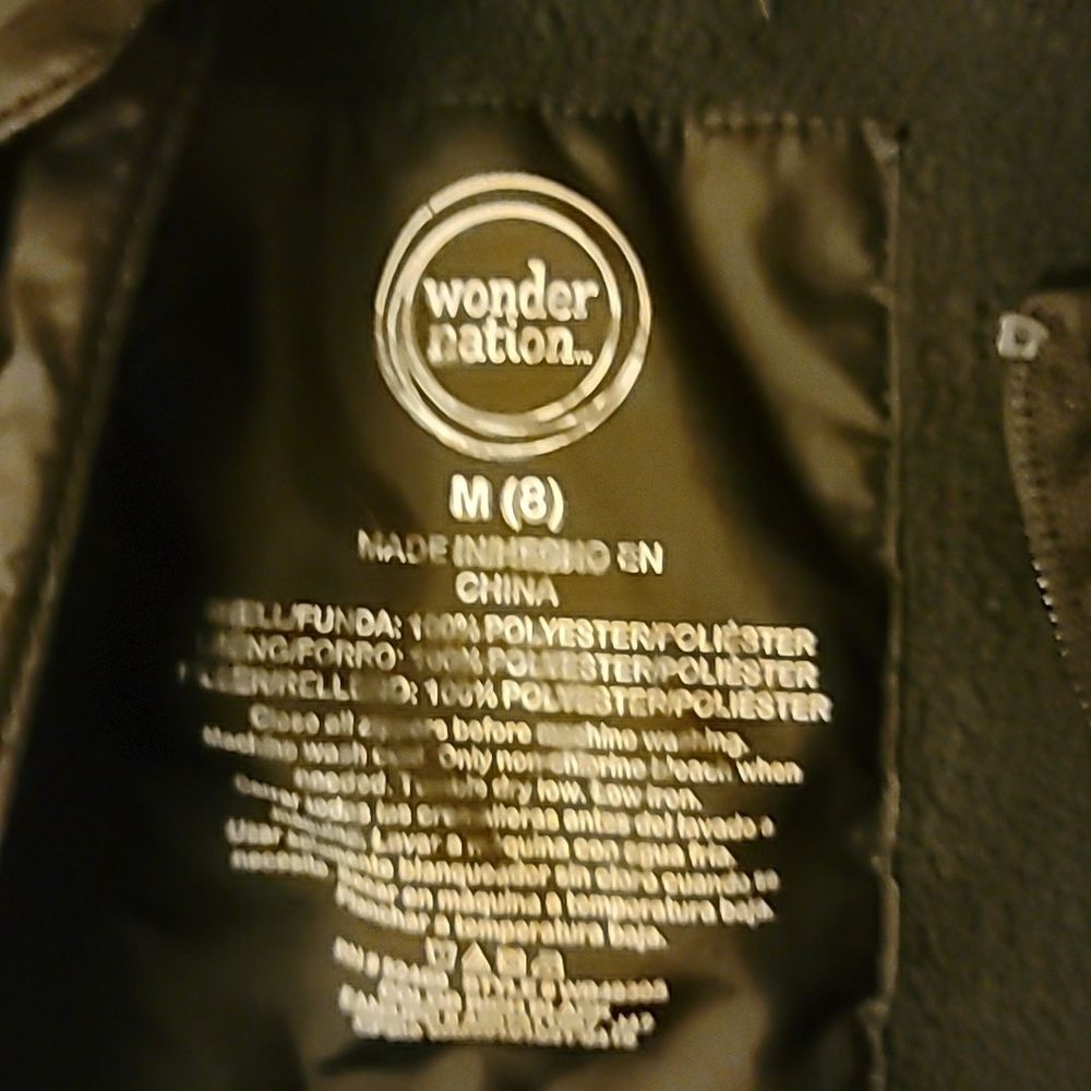 Polyester kids rain jacket - Picture 3 of 4